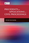 Precedents for Applications in Civil Proceedings - Jutastat Evolve