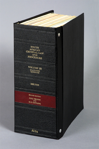 South African Criminal Law and Procedure Volume III: Statutory Offences