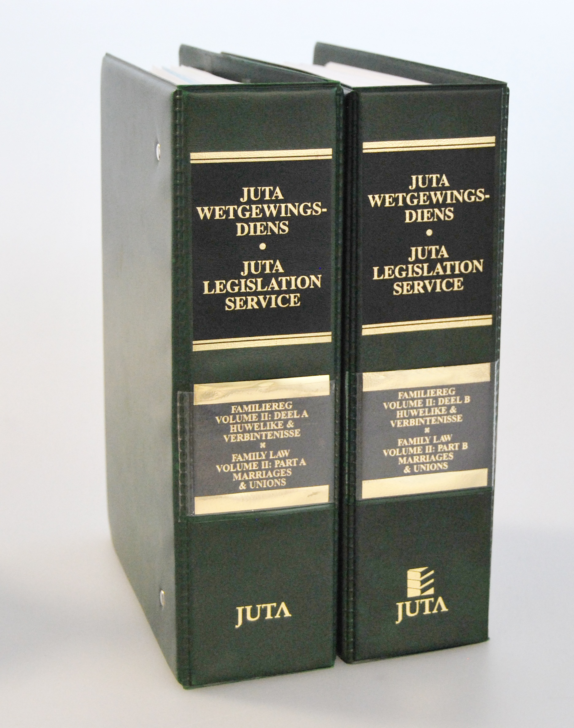 Legislation Service, Juta: Family Law: Volume II – Marriages & Unions, Parts A & B / Huwelike & Verbintenisse, Dele A & B