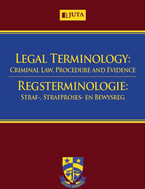 Legal Terminology/Regsterminologie