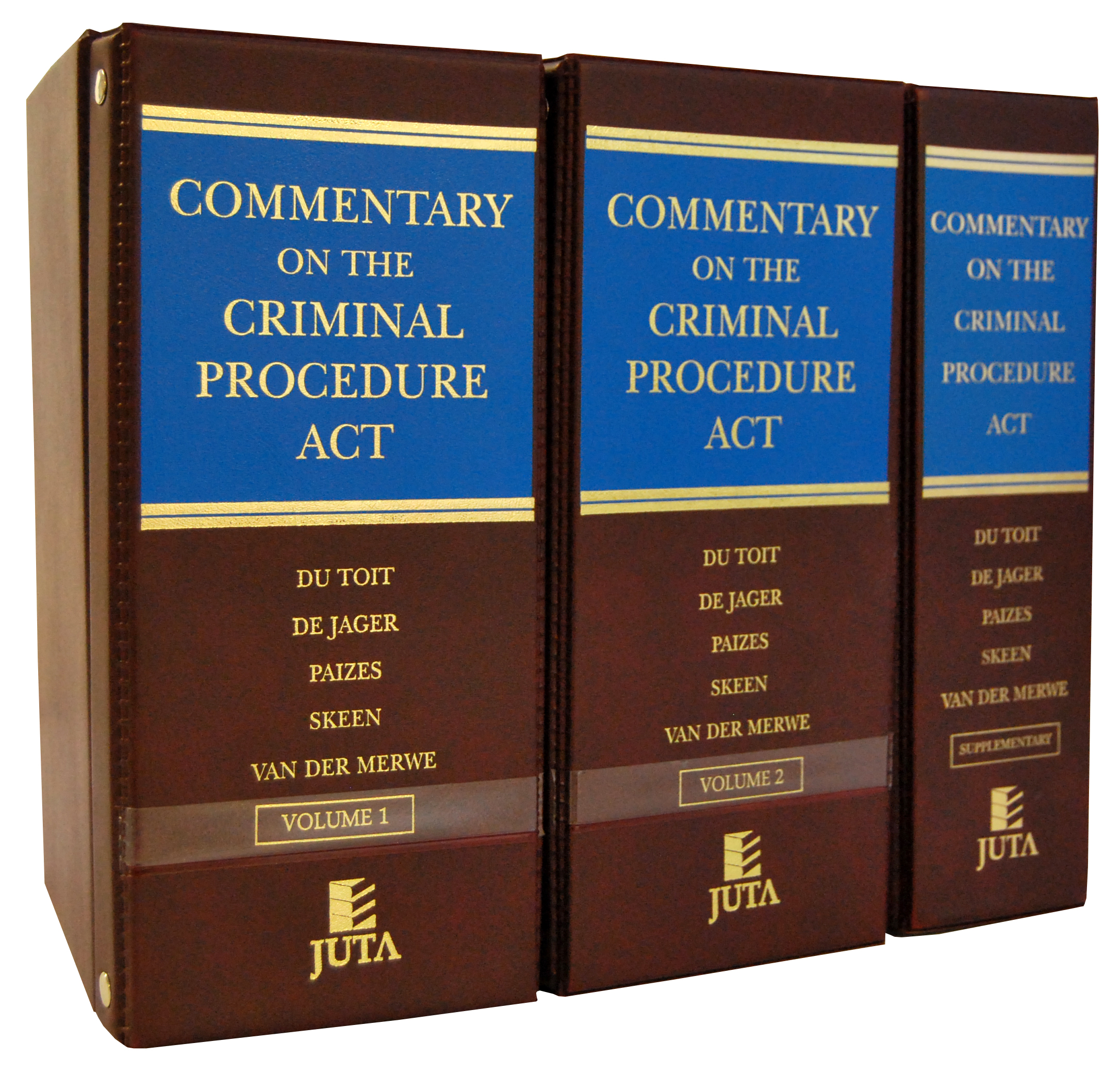 Commentary on the Criminal Procedure Act (Du Toit)