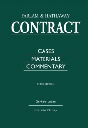 Contract: Cases, Materials and Commentary
