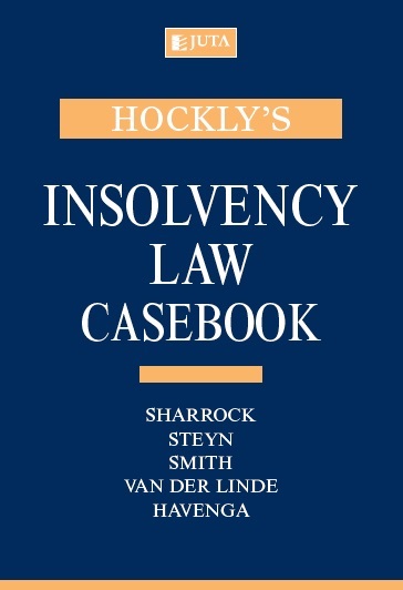 Hockly’s Insolvency Law Casebook
