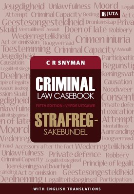 Criminal Law Casebook/Strafregsakebundel