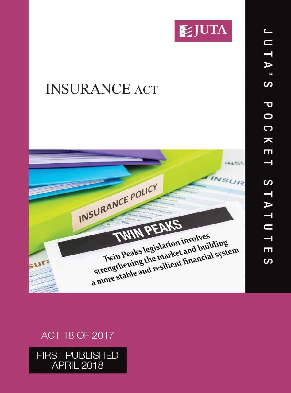Insurance Act 18 of 2017