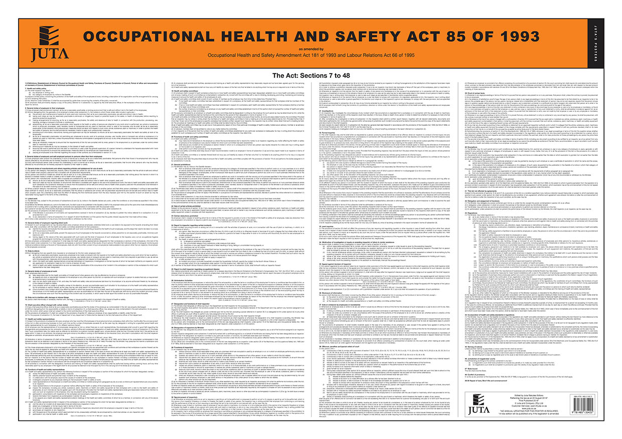 Occupational Health And Safety Act Poster Free Download Oldmymages 