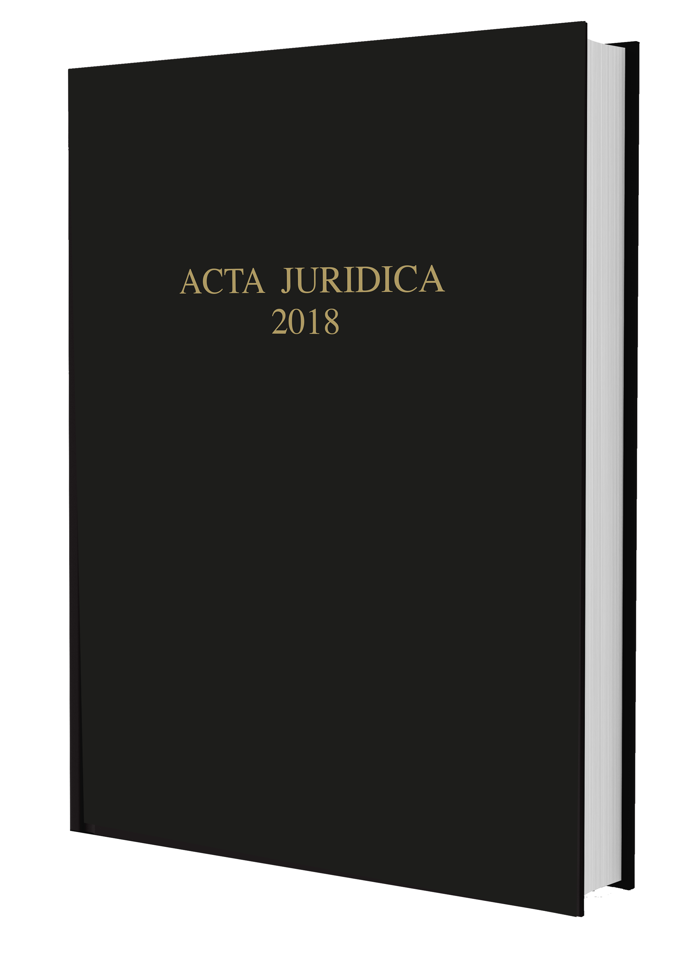 Acta Juridica 2018