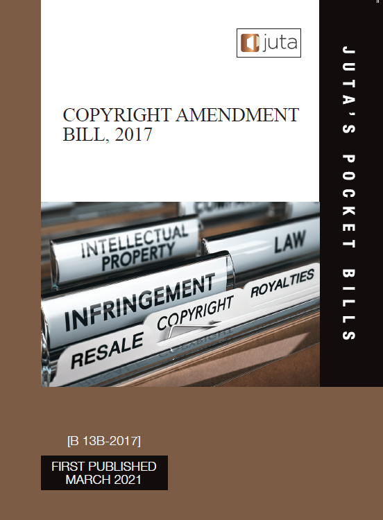 Copyright Amendment Bill, 2017