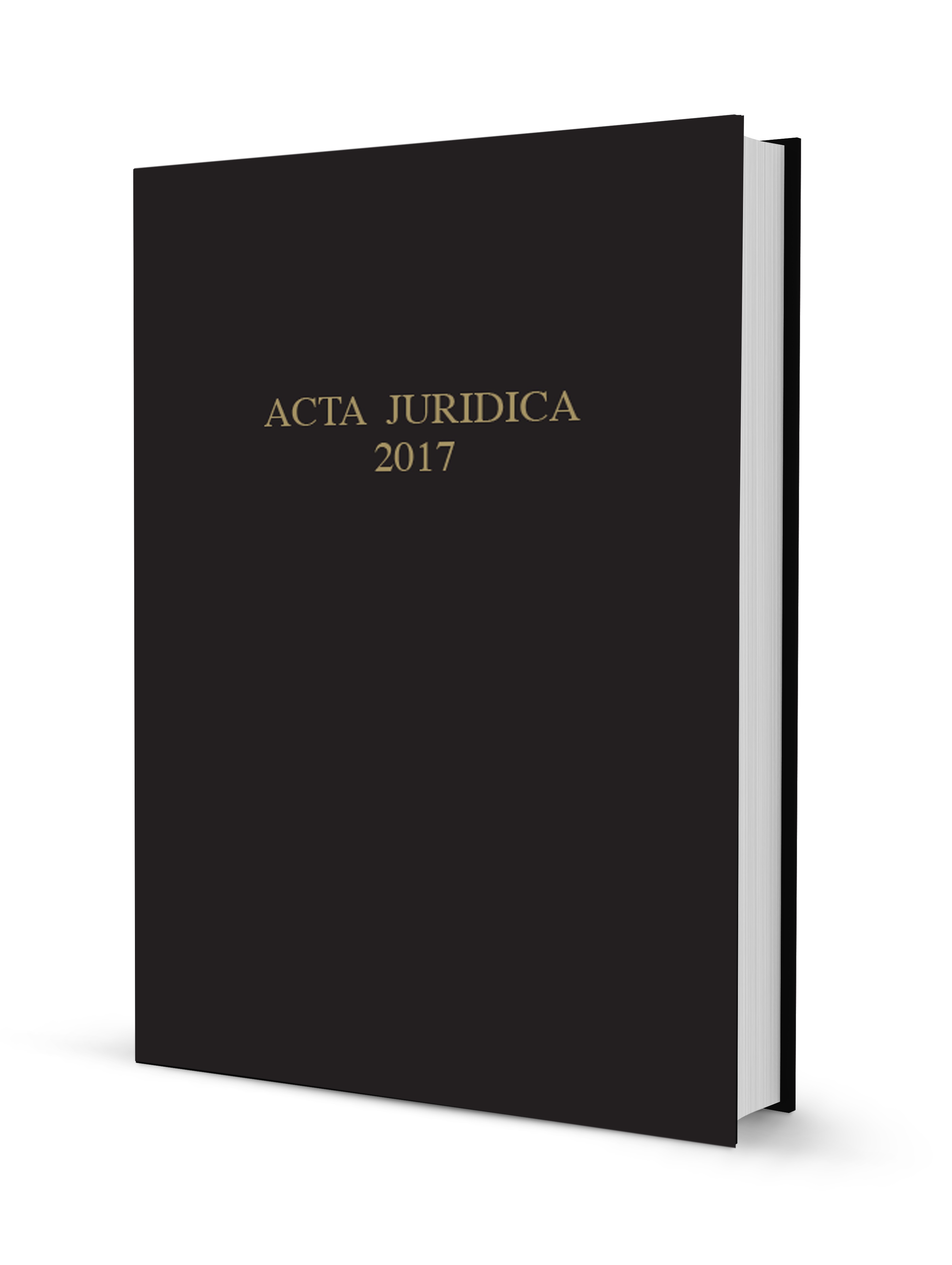 Acta Juridica 2017