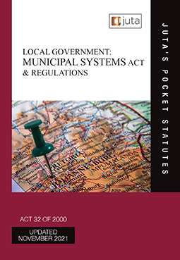 municipal systems act regulations 2011